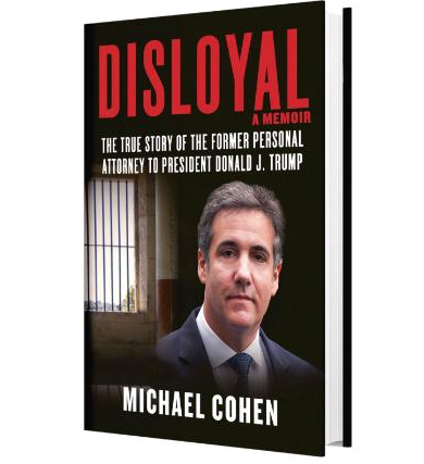 Michael Cohen offers a brief look at up and coming Trump book